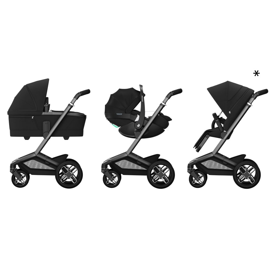 Maxi-Cosi Fame - Poussettes naissance - Twillic Black (Maxi-Cosi) - Image 6