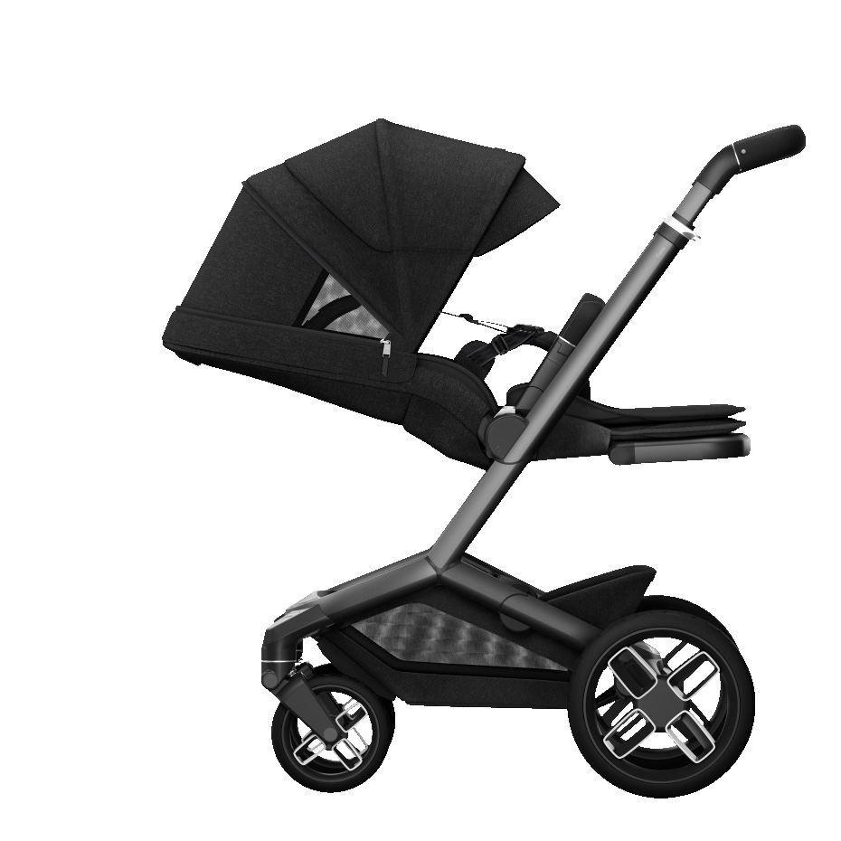 Maxi-Cosi Fame - Poussettes naissance - Twillic Black (Maxi-Cosi) - Image 3
