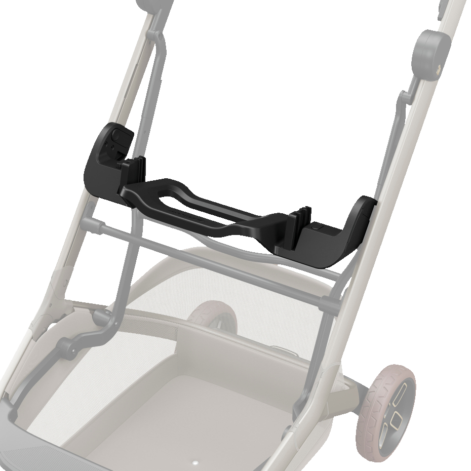 Inédit: Maxi-Cosi L'adaptateur pour cocon amovible Coral Slide Pro - Accessoires pour poussettes - Noir (Maxi-Cosi) - Image 1