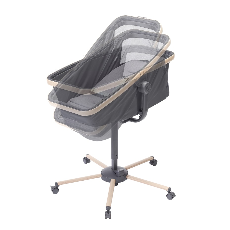 Maxi-Cosi Alba berceau, transat inclinable et chaise haute tout en un (Maxi-Cosi) - Image 6