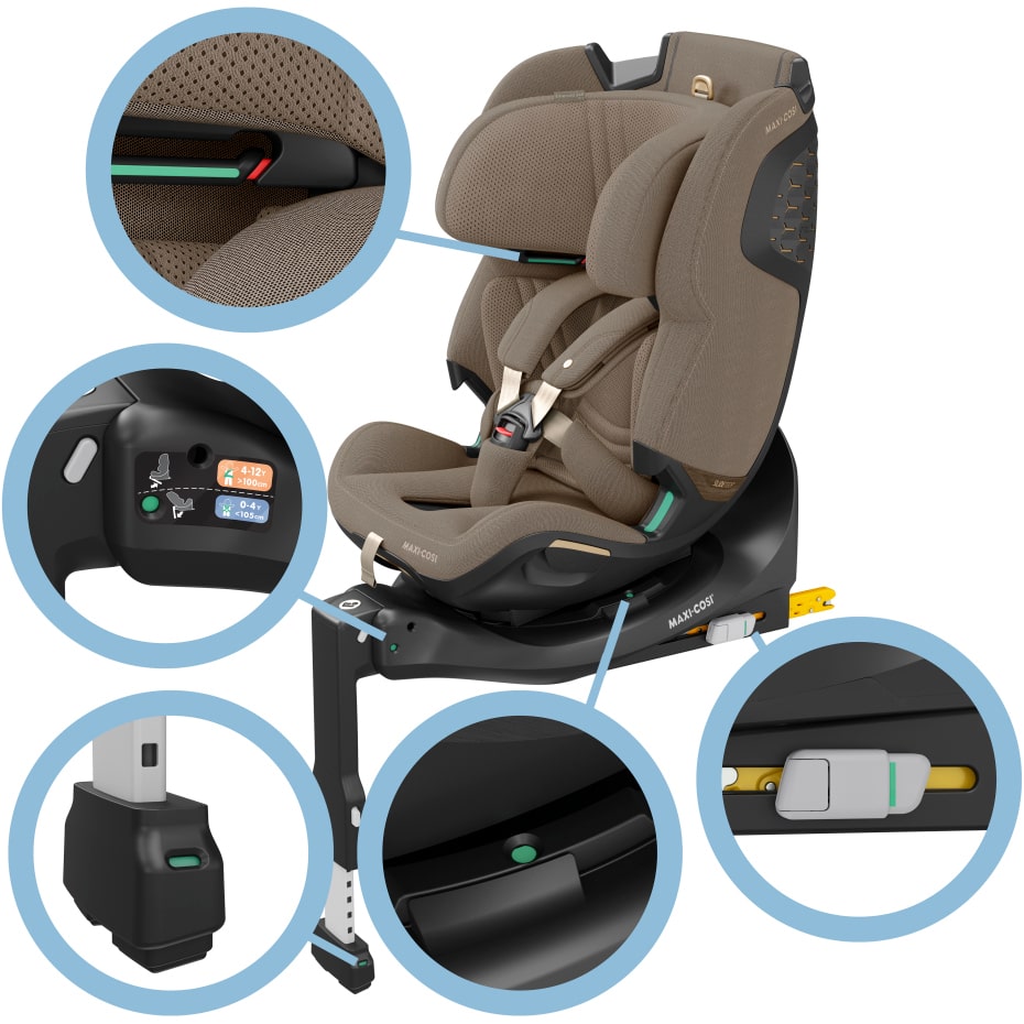 Maxi-Cosi Emerald 360 Pro - Siège auto - Authentic Truffle (Maxi-Cosi) - Image 29