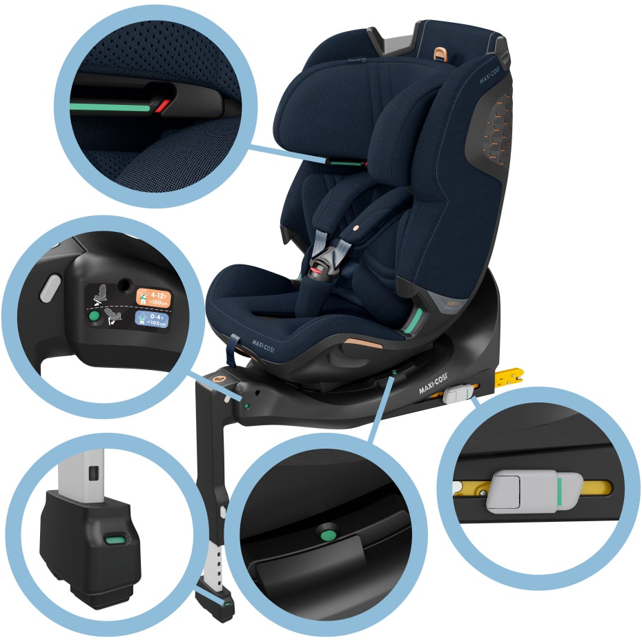 Maxi-Cosi Emerald 360 Pro - Siège auto - Authentic Blue (Maxi-Cosi) - Image 5