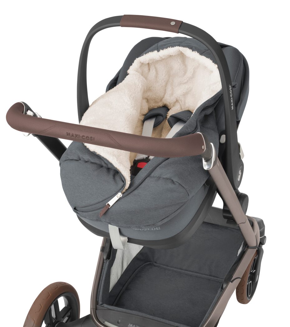 Maxi-Cosi Chancelière pour siège-auto bébés - Accessoires pour sièges-auto - Twillic Graphite (Maxi-Cosi) - Image 4