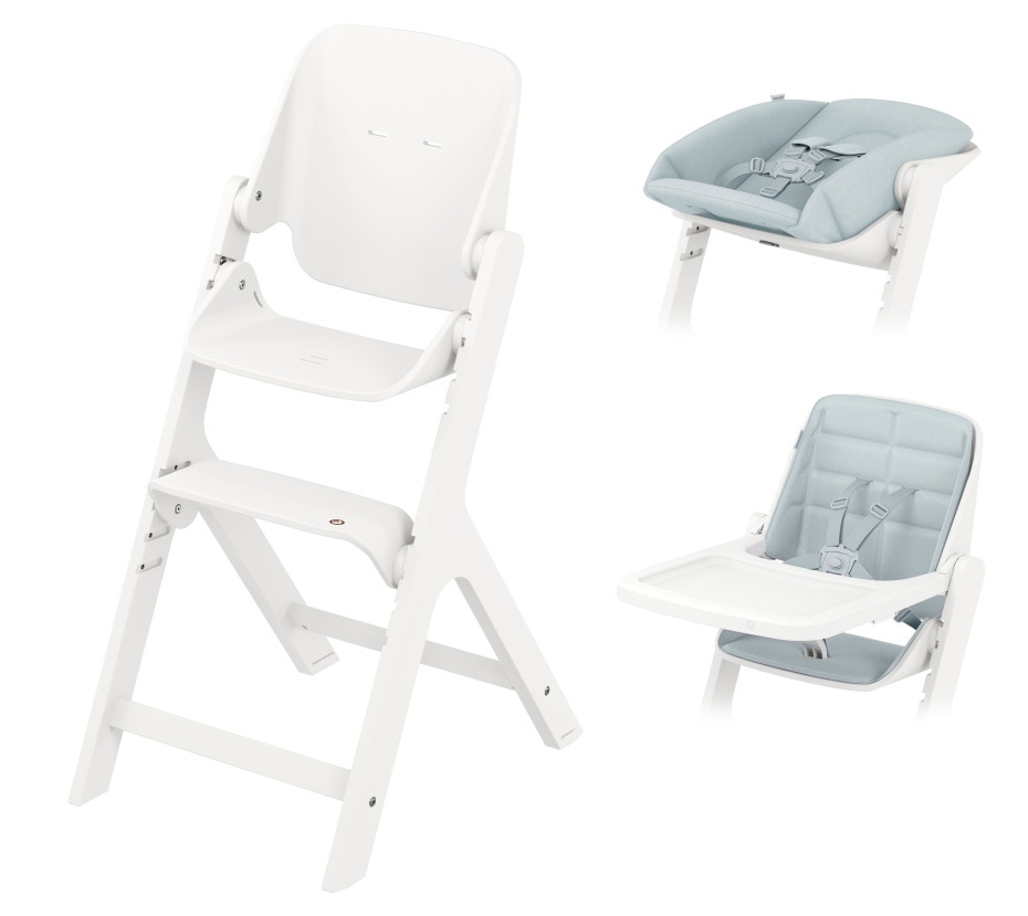 Maxi-Cosi Nesta - Chaise haute inclinable en bois de la naissance* jusqu'à  99 ans ! *avec kit nouveau-né, vendu séparément