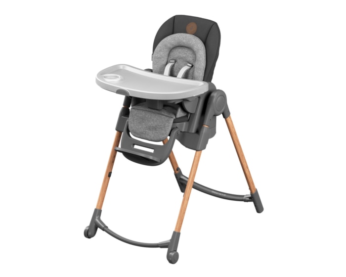 jusqu'à 15 kg Warm Grey gris Chaise haute bébé Bebe Confort Looky Chaise haute évolutive Réglable en Hauteur De 6 mois à 3 ans 