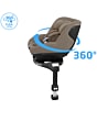 8053251110_F3_2026_maxicosi_carseat_babytoddlercarseat_pearl360pro_brown_authentictruffle_flexispinrotation_3qrt