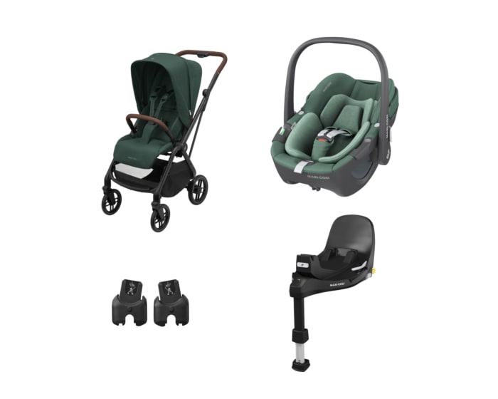 MCBS1204849380448043203_2024_maxicosi_Leona_2_adapters_Pebble_360_360_base_TwillicGreen