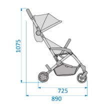 Laika De Maxi Cosi Poussette Super Citadine