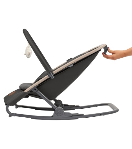 Maxi-Cosi Kori Chaise Transat Bebe 2-en-1, 0-6 mois, jusqu'à 9 kg, Baby  Bouncer, 3 positions d'inclinaison, léger et compact, harnais facile à