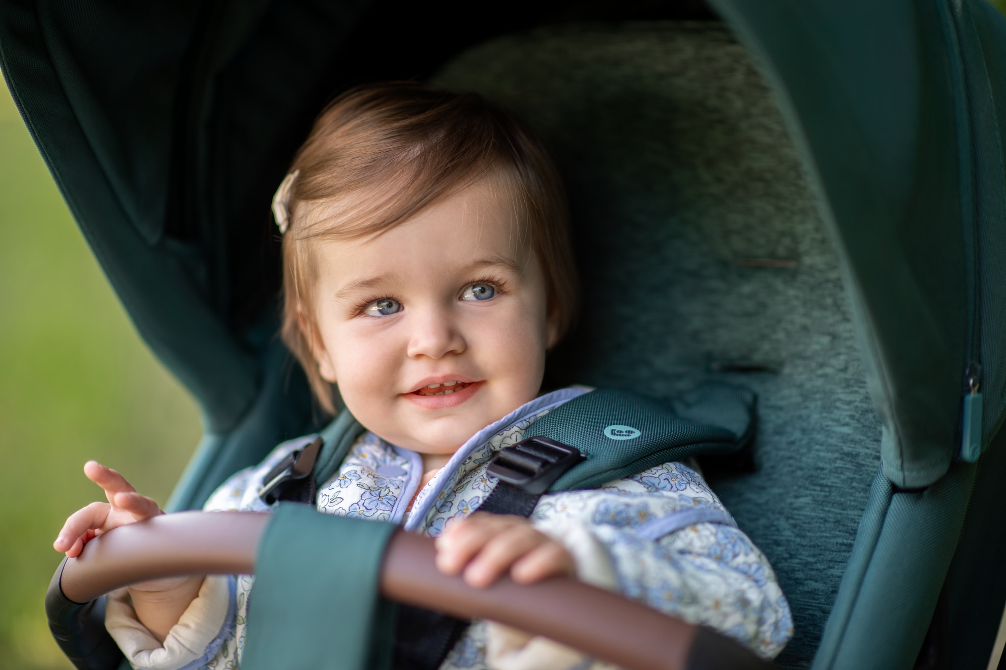 Les bébés en poussettes «face à la route» sont plus stressés